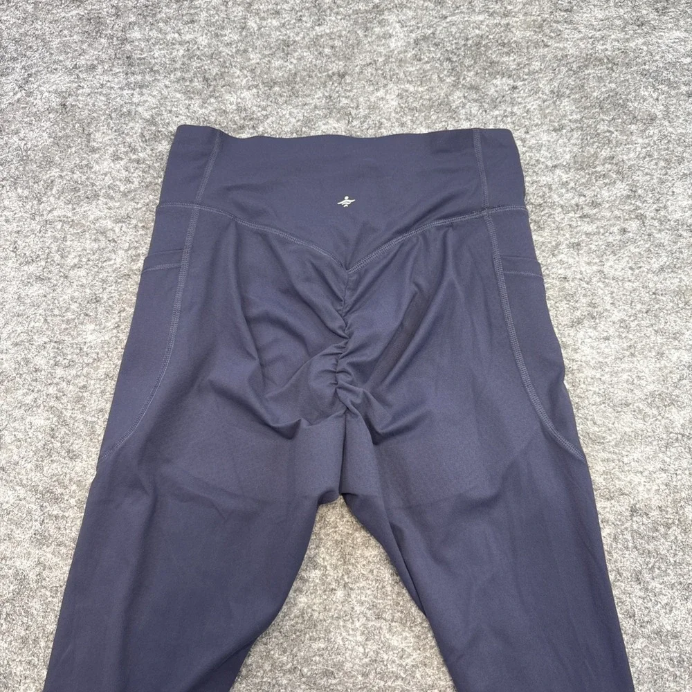 Halara butt lifting leggings women's small blue active workout gym sexy NWOT
